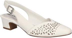 Easy Street Sofie Slingback Pump in White at Nordstrom Rack, Size 7.5