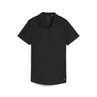 Puma Polo a maniche corte Pure 2.0 da donna, Abbigliamento, Nero, XXL