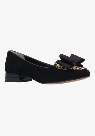 J. Rene&eacute; Womens Kori Loafer Shoe In Leopard/black