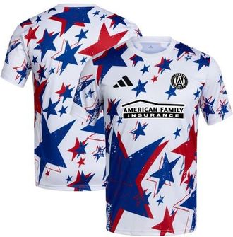 adidas Mens adidas White Atlanta United FC 2026 Americana Pre-Match Jersey at Nordstrom, Size Large
