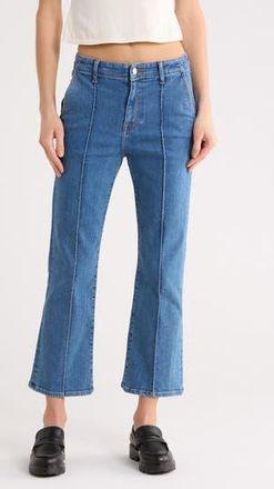 SIMKHAI Ansel Crop Flare Leg Jeans in Midnight Wash at Nordstrom Rack, Size 24