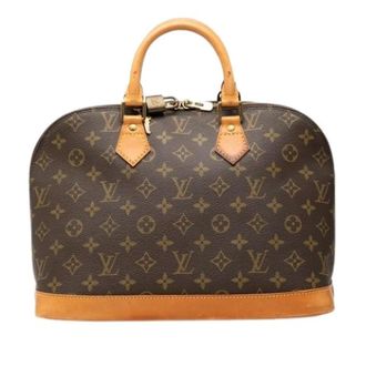 Louis Vuitton Pre-owned Handbags, female, Brown, Size: ONE SIZE Pre-owned Monogram Alma PM