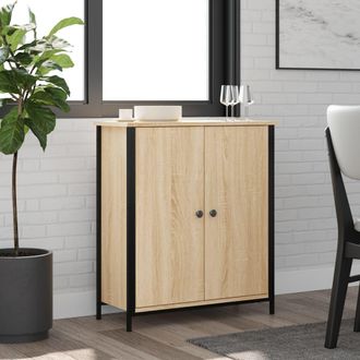 vidaXL Vidaxl - Aparador De Madera De Ingenier&iacute;a Roble Sonoma 70x30x80 Cm
