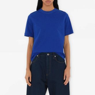 Burberry Equestrian Night Print Cotton T-Shirt, Size XX-Small