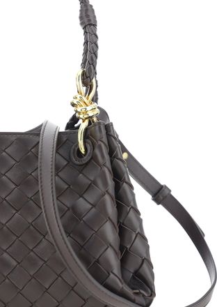 Bottega Veneta Womens Shoulder Bag Parachute Fondant-M Lambskin