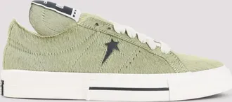 Rick Owens Yellow Low-top Sneakers