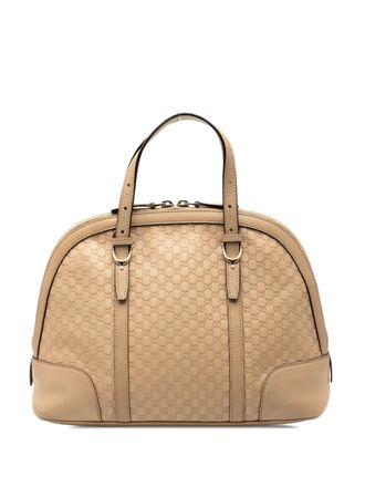 Gucci 2000-2015 Small Microguccissima Nice Dome satchel - women - Calf Leather - One Size - Brown