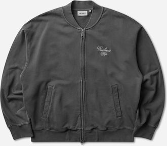 Carhartt Work in Progress Men s Longhand Bomber Black (Garment Dyed)