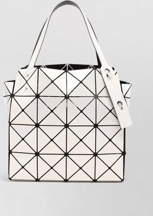 Bao Bao Issey Miyake carat large tote bag top handle strap