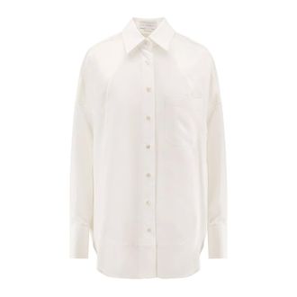 Stella McCartney Overhemden, Dames, Wit, 2Xs, Witte Button-Up Overhemd Klassieke Stijl