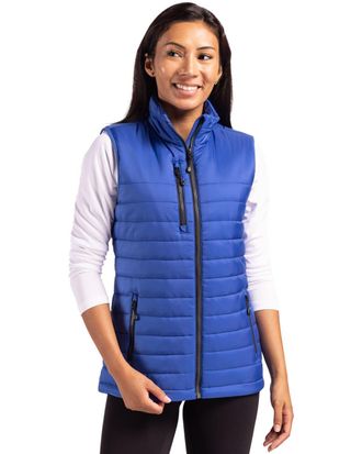 Clique Valhalla Full Zip Womens Puffer Vest