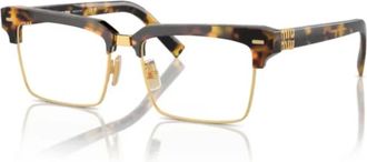 Miu Miu Vista Stijlvolle Zonnebril - unisex - Brillen - Veelkleurig - 54 MM - Accessoires
