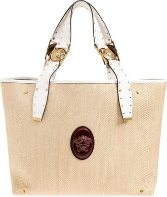 Versace Mujer, Bolsos, Beige, Talla: ONE Size
