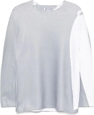 Comme Des Gar&ccedil;ons T-shirt in maglia - Grigio
