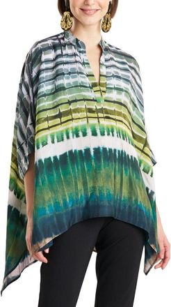 Natori Lana Silk Caftan Top