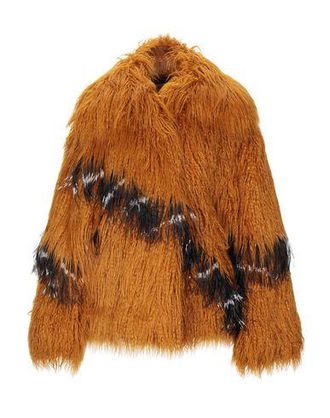 Dries Van Noten ROPA DE ABRIGO - Borreguito y pelo ecol&oacute;gico en YOOX.COM