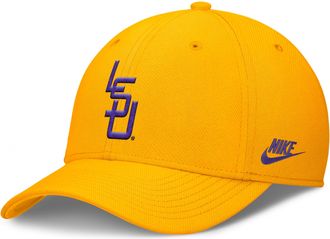 Nike LSU Primetime Rise Academic Nike Mens Dri-FIT College Hat in Yellow | NC0376ILOV-PFL