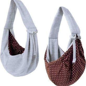 OEM Bufanda Reversible Para Perros Y Gatos, Dise&ntilde;o Pr&aacute;ctico, Ideal Para Viajar Con Tus Mascotas. (gris)