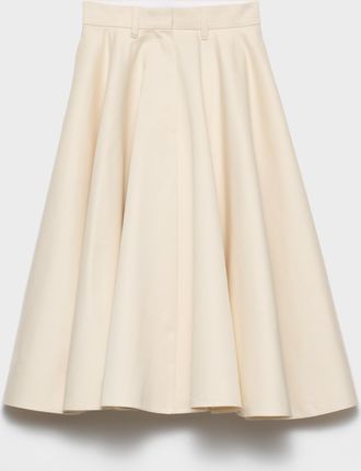 Prada Chino midi-skirt