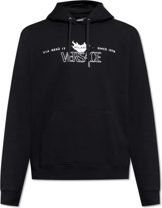 Versace Hombre, Sudaderas, Negro, Talla: L