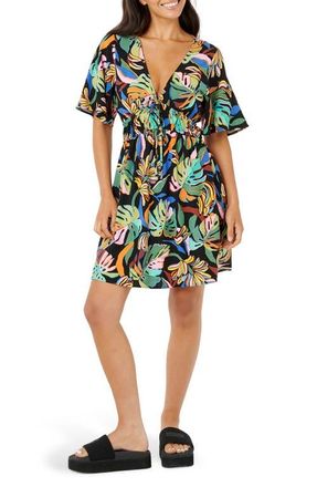 Rip Curl Sunset Luau Sundress in Ivory/Multi at Nordstrom, Size X-Small