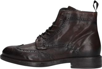 Giorgio 88609 Veterschoenen - Heren - Veterlaarzen - Bruin - 44 EU - Leer - Schoenen