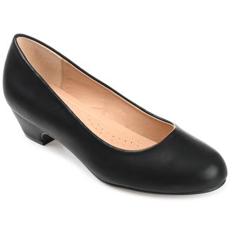 Journee Collection Women & apos;s Comfort Saar Medium and Wide Width Pumps