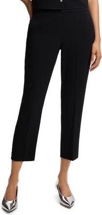 Theory Treeca Admiral Pull-On Crop Pants in Black at Nordstrom Rack, Size 16