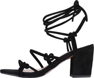 L37 Sandalen met hoge hak - Dames - Sandalen met hakken - Zwart - 38 EU - Schoenen