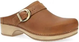 Dansko Baylor Platform Mule in Tan Oiled Pull Up at Nordstrom, Size 10.5-11Us