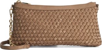 Dune London Womens Accessories Earlington - Woven Clutch Bag - Bronze - One Size