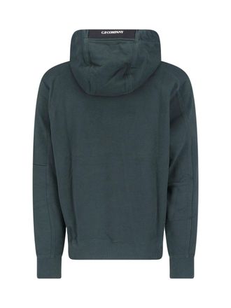C.P. Company Cotton Pullover Hoodie - Green