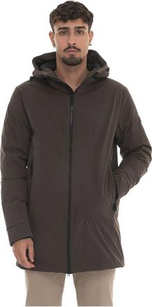 Peuterey Heren, Jassen, Bruin, Maat: XL Poliester