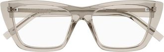 Saint Laurent Acetate Eyeglasses - Beige