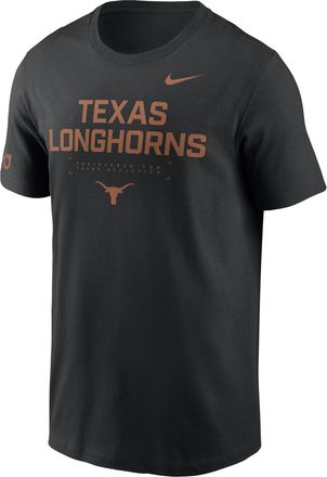 Nike Texas Courtside Basketball Nike Mens Dri-FIT College T-Shirt in Black | 02ET00AKDT-AMU