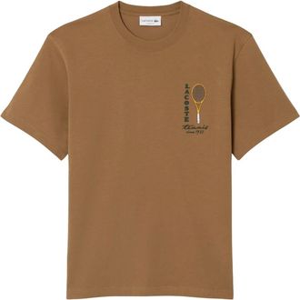 Lacoste Uomo, Top, Marrone, L, new