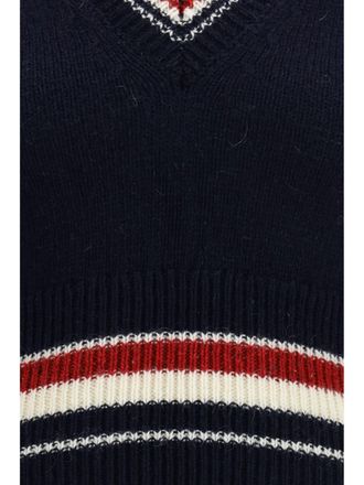 Thom Browne Hector Vest - Navy