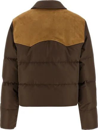 Miu Miu Down Jacket - Brown