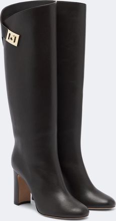 Ferragamo Botas altas de piel