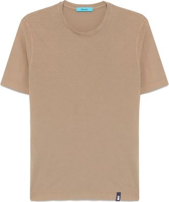 Drumohr T-shirt in jersey - Marrone