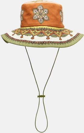 Alemais Alémais Printed cotton fedora