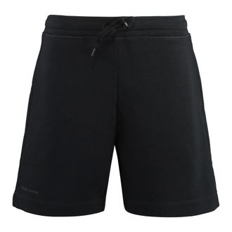 Canada Goose Korte Broeken, Heren, Zwart, S, Katoen, Huron Cotton Bermuda Shorts
