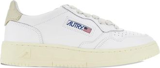 Autry logo-patch sneakers - White