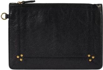 Jerome Dreyfuss Popoche M - Dames - Clutches - Zwart - ONE Size - Katoen - Tassen