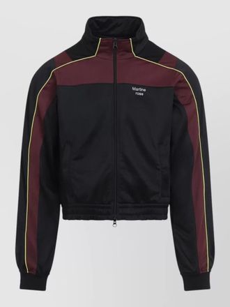 Martine Rose shrunken tech jacket contrast trim design