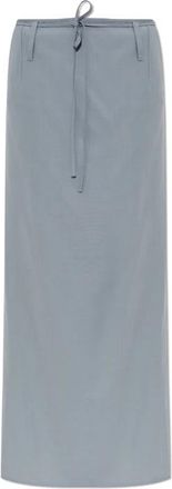 Iro Arline Skirt - Dames - Maxi Rokken - Grijs - XS - Wol - Rokken