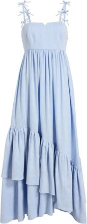 Cinq à Sept Abito lungo Bailey - Blu