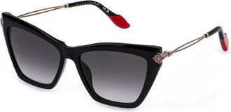 Yalea SYA251 FRIDA 0700 Womens Sunglasses Black Size 56