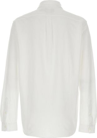 Polo Ralph Lauren Mens Shirt White Piqu&eacute; Cotton