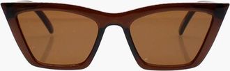 Reality Eyewear Van Saint Sunglasses in Chocolate at Nordstrom